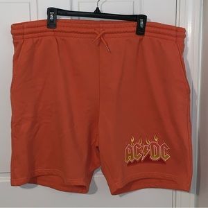 AC/DC Men's Jogger Shorts 2XL